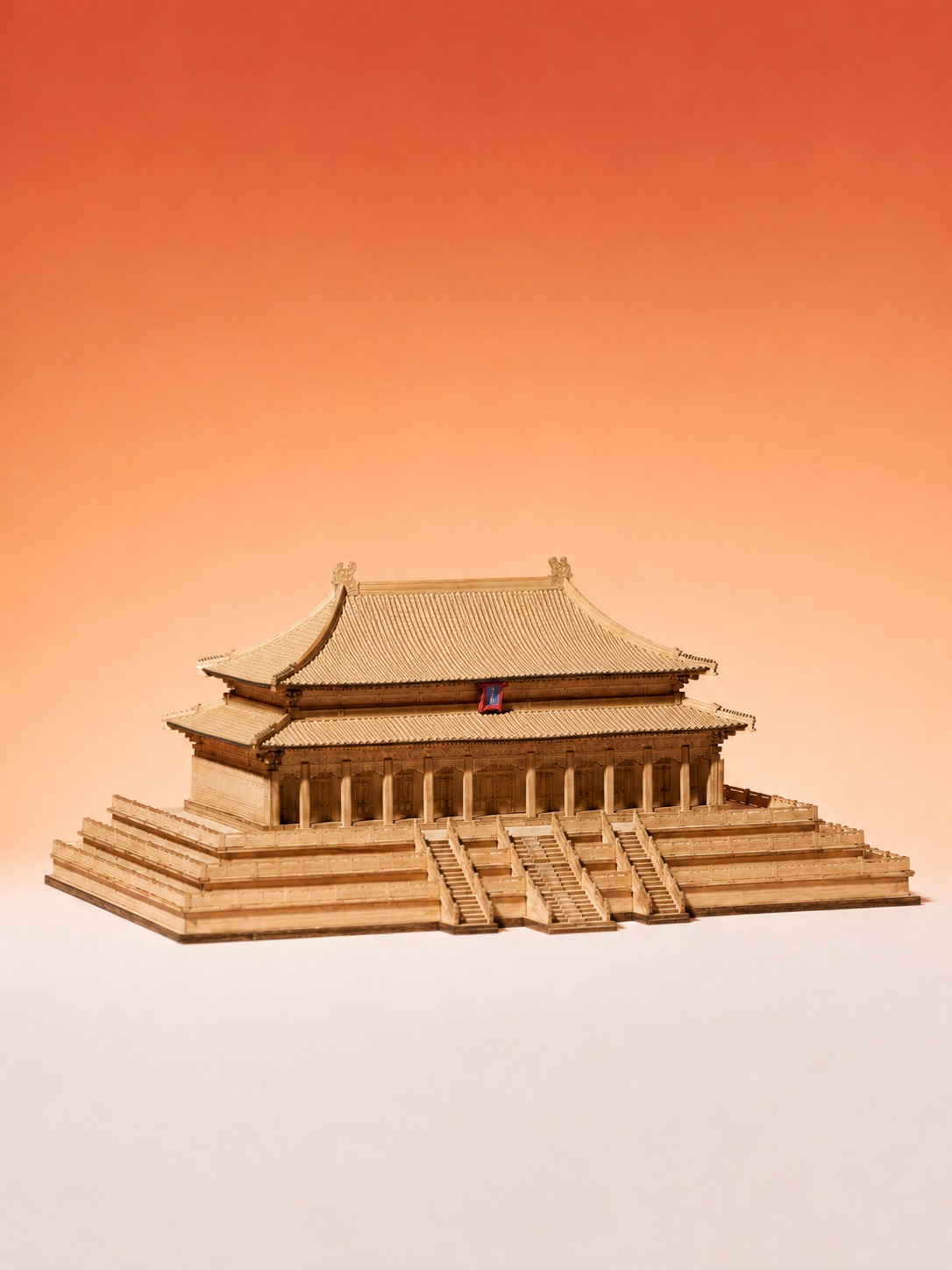 栋方太和殿木作模型产品